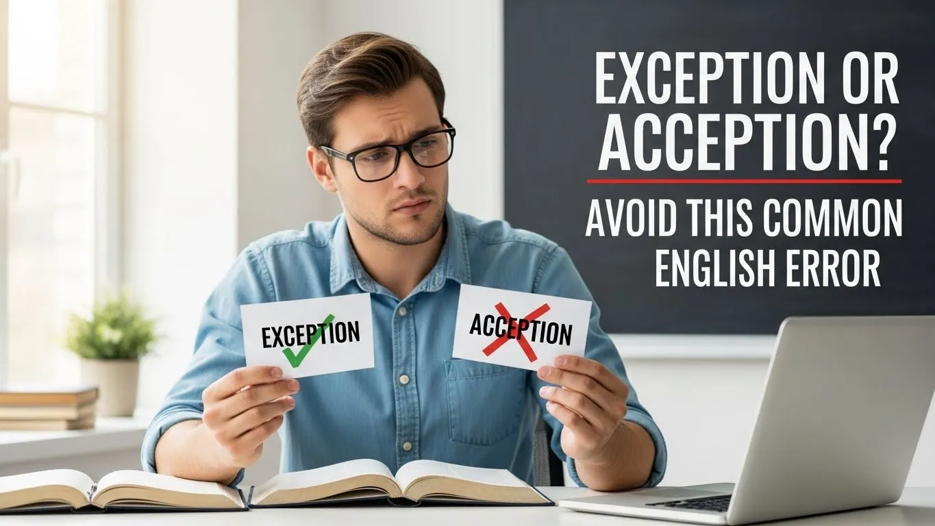 Exception or Acception