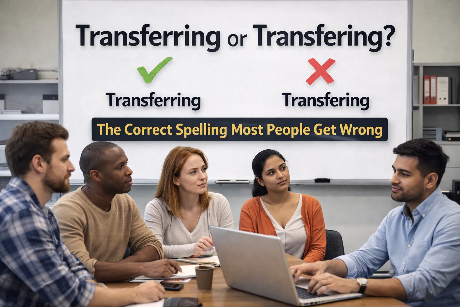 Transferring or Transfering