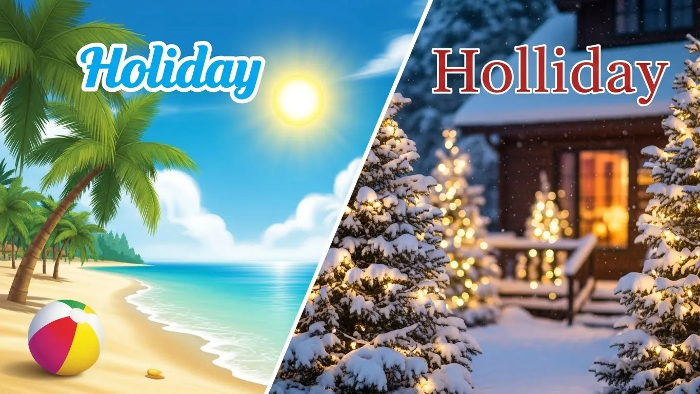 Holliday or Holiday