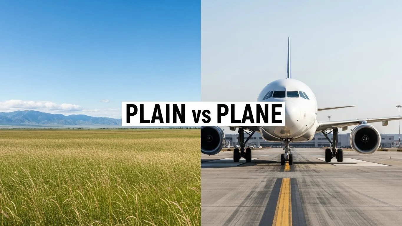 Plain or Plane