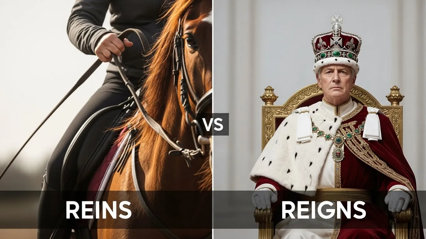 Reins or Reigns
