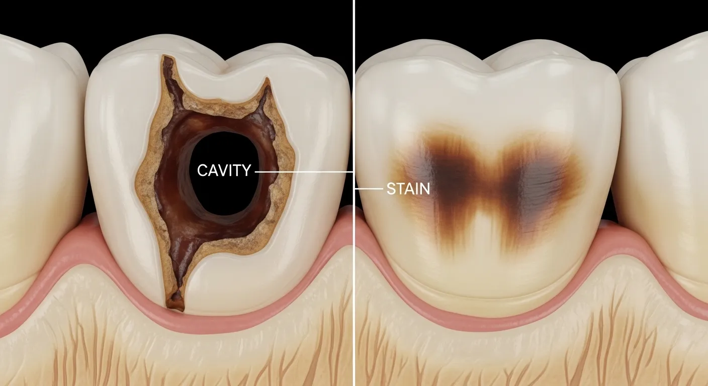 Cavity or Stain