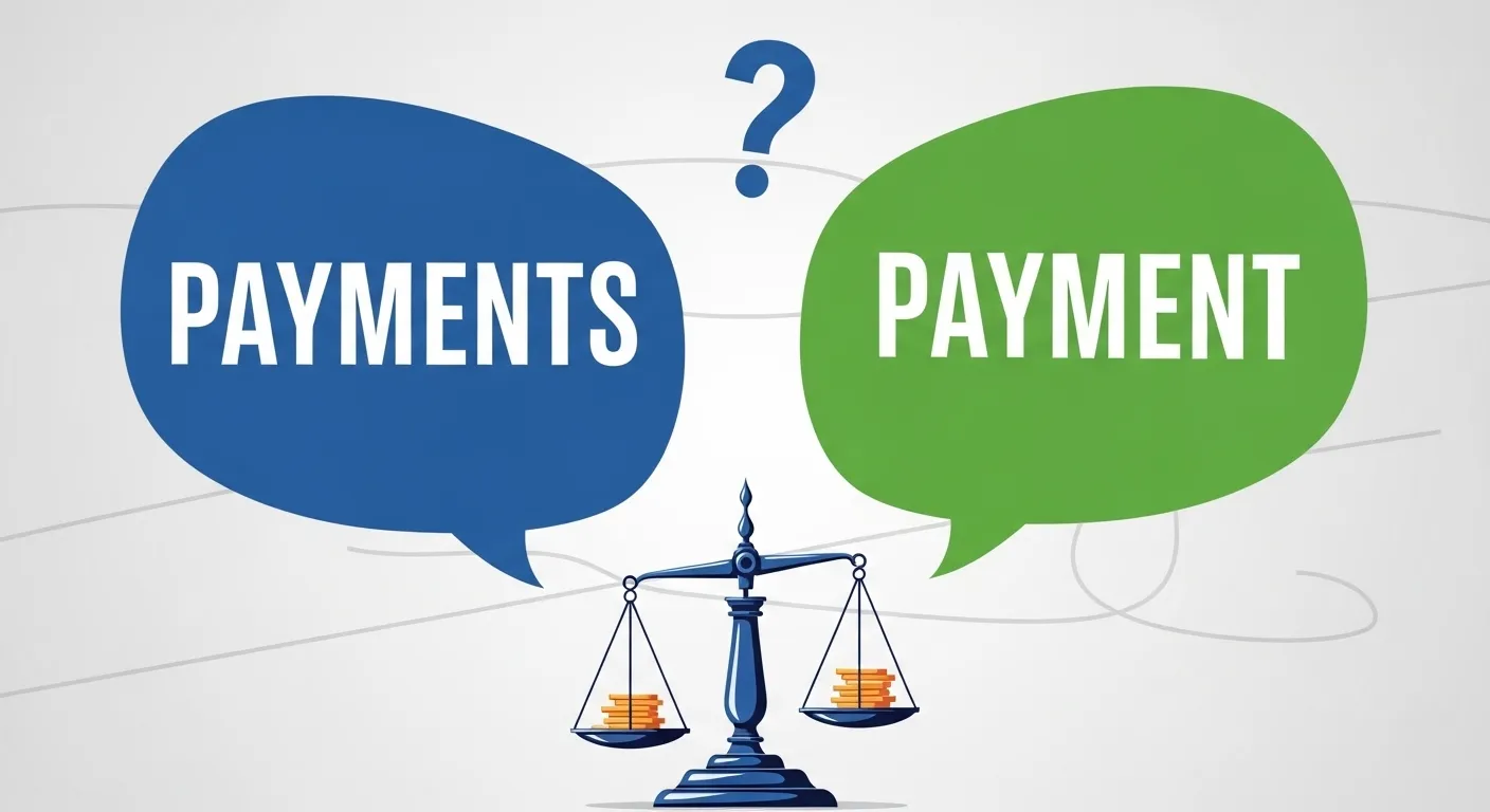 Payments or Payment