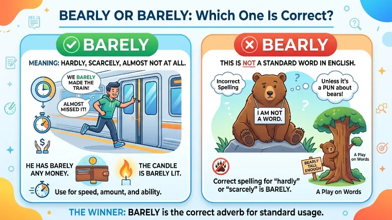 Bearly or Barely:
