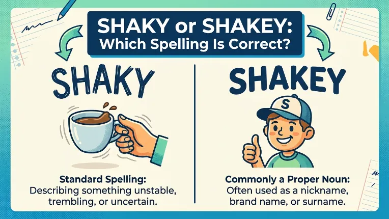 shaky or shakey