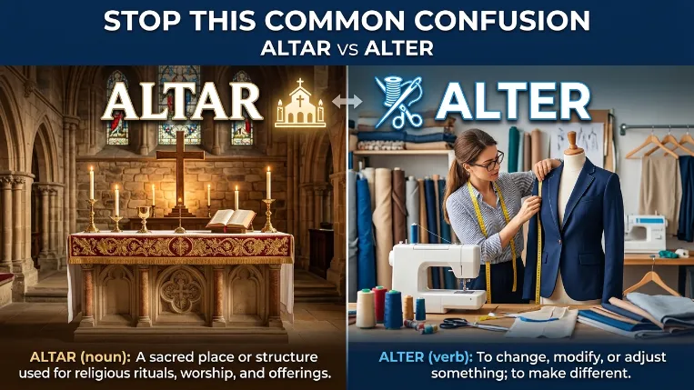 Altar or Alter